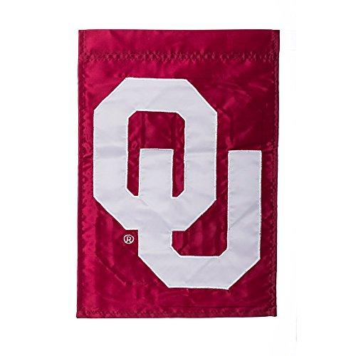 Oklahoma University Sooners Garden Flag 2 Sided Applique