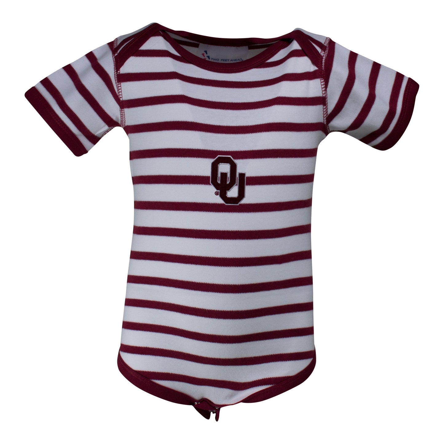 Oklahoma Stripe Lap Shoulder Creeper