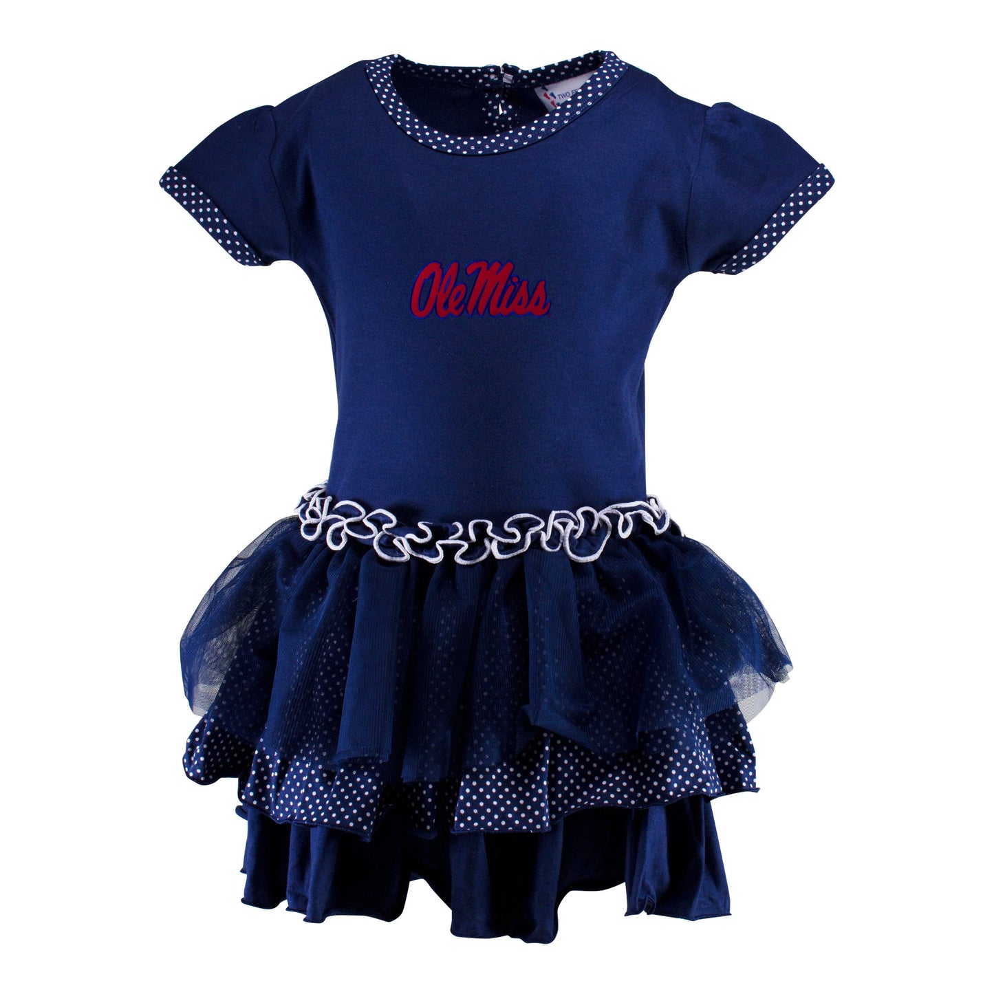 Ole Miss Pin Dot Tutu Dress