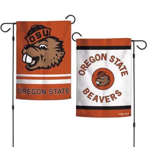 Oregon State College Vault Garden Flag 2 Sided