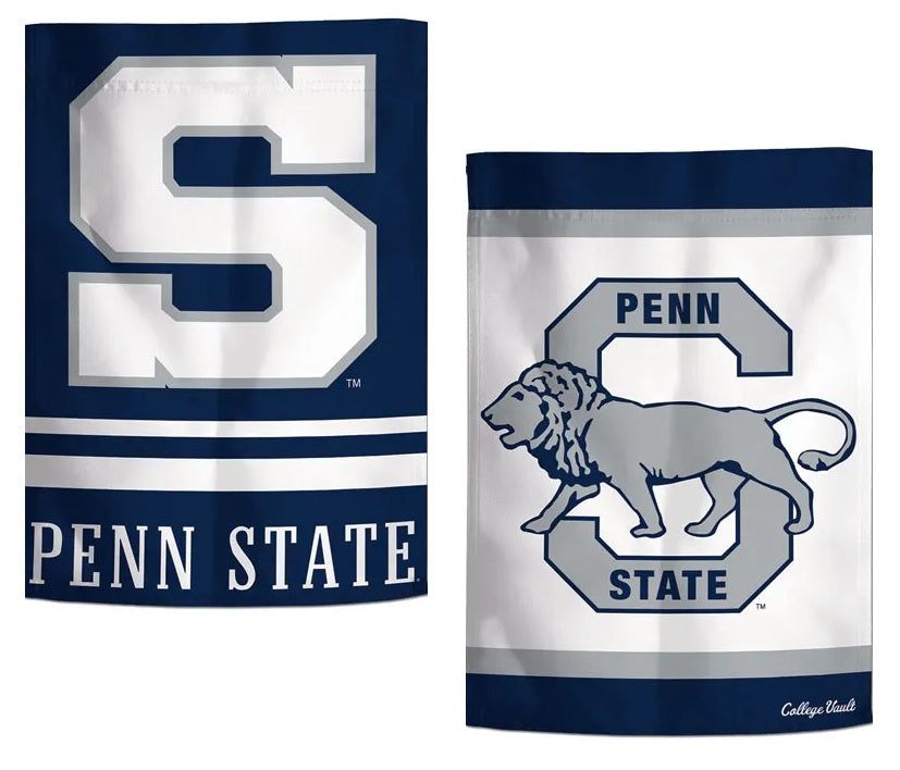 Penn State Garden Flag 2 Sided Nittany Lions Vintage Logo