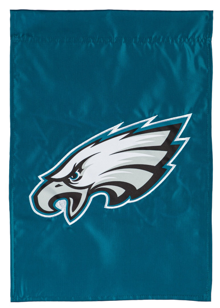 Philadelphia Eagles Garden Flag Applique 2 Sided