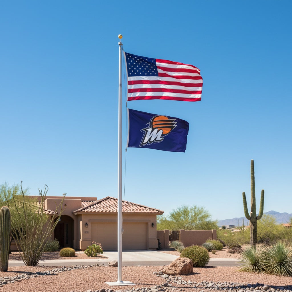 Phoenix Mercury Flag 3x5 Logo