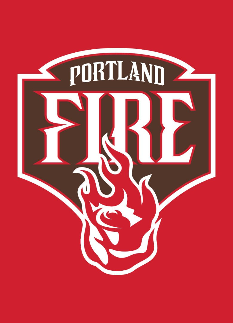 Portland Fire 2 Sided Garden Flag