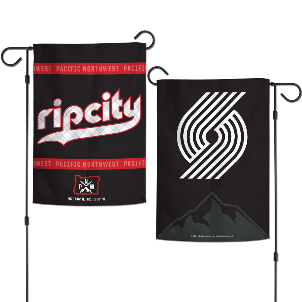 Portland Trail Blazers City Garden Flag 2 Sided
