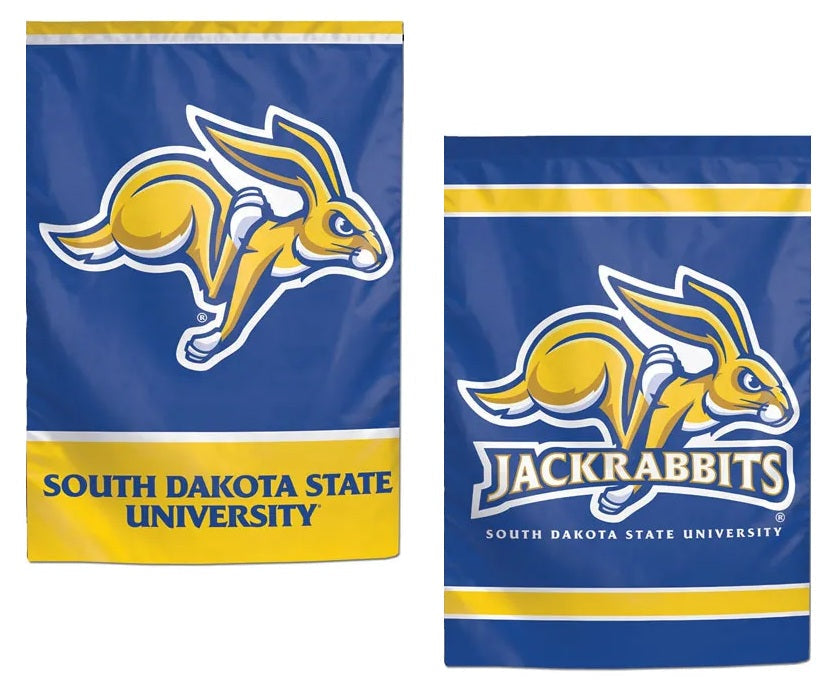South Dakota State University Jackrabbits Garden Flag 2 Sided SDSU