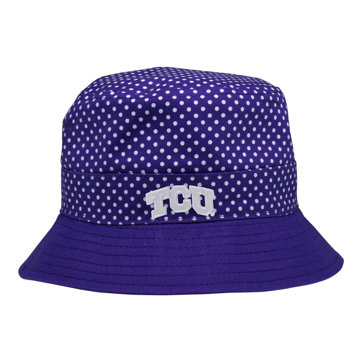 Texas Christian University Pin Dot Bucket Hat