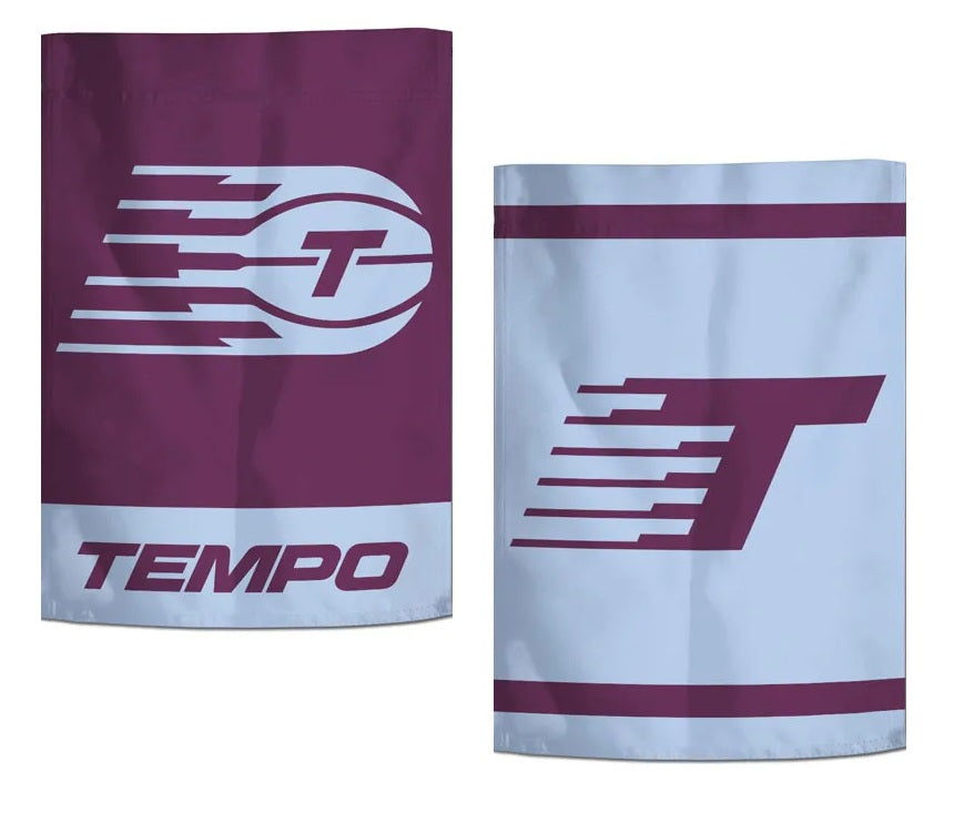 Toronto Tempo 2 Sided Garden Flag