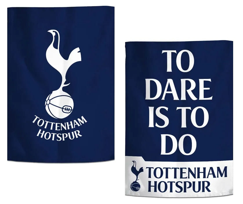 Tottenham Hotspur Garden Flag 2 Sided Logo