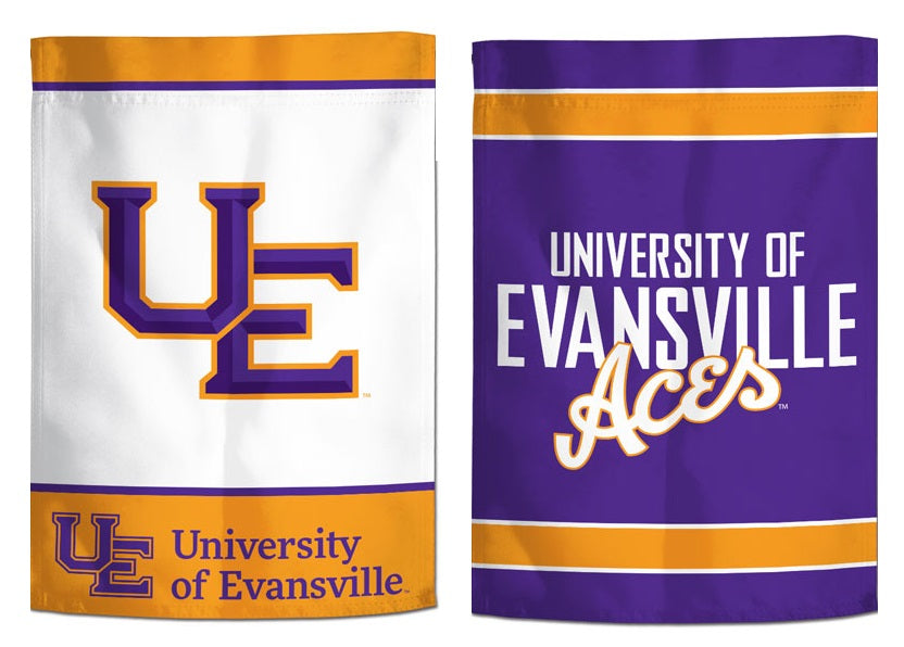 University of Evansville Garden Flag 2 Sided Aces