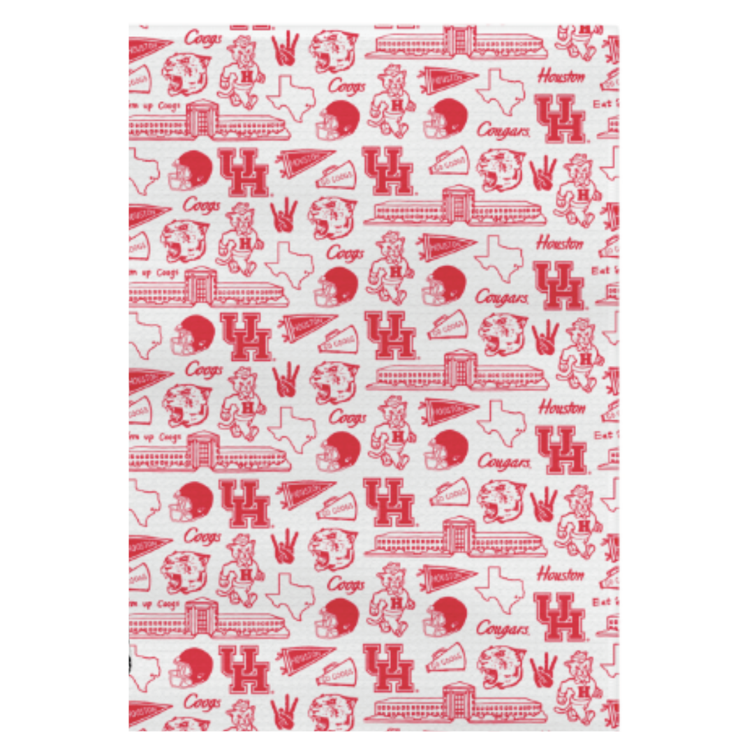 University of Houston Cotton Kitchen Towel