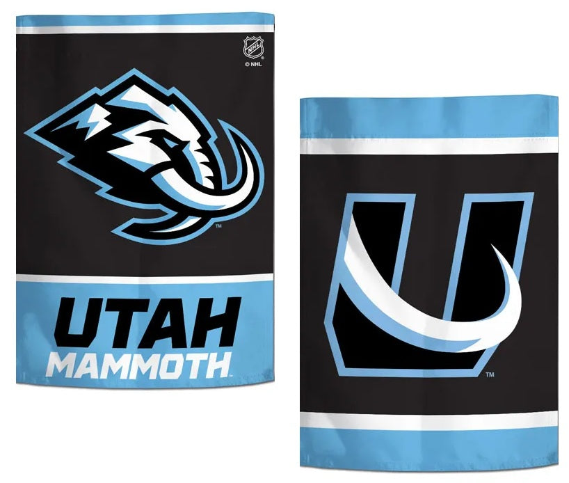Utah Mammoth 2 Sided Garden Flag