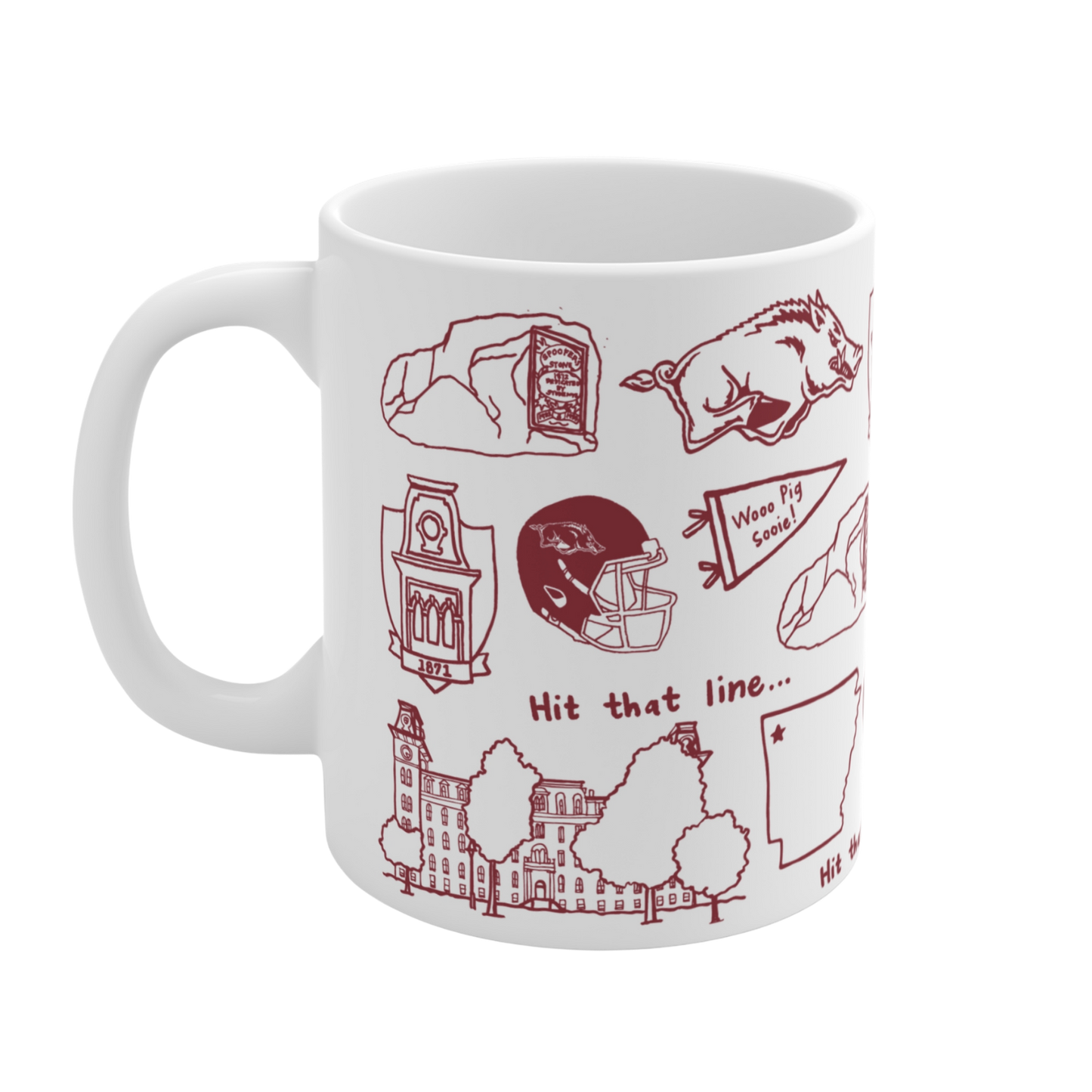 Arkansas 11oz Mug