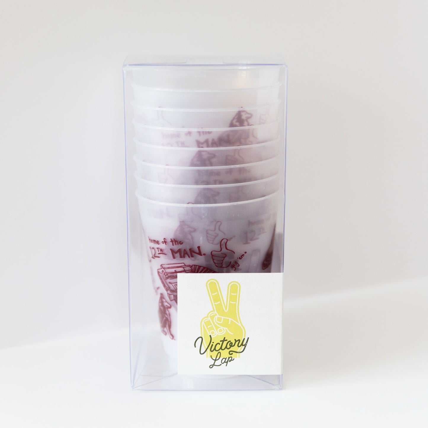Texas A&M Shatterproof Cups - Set of 8