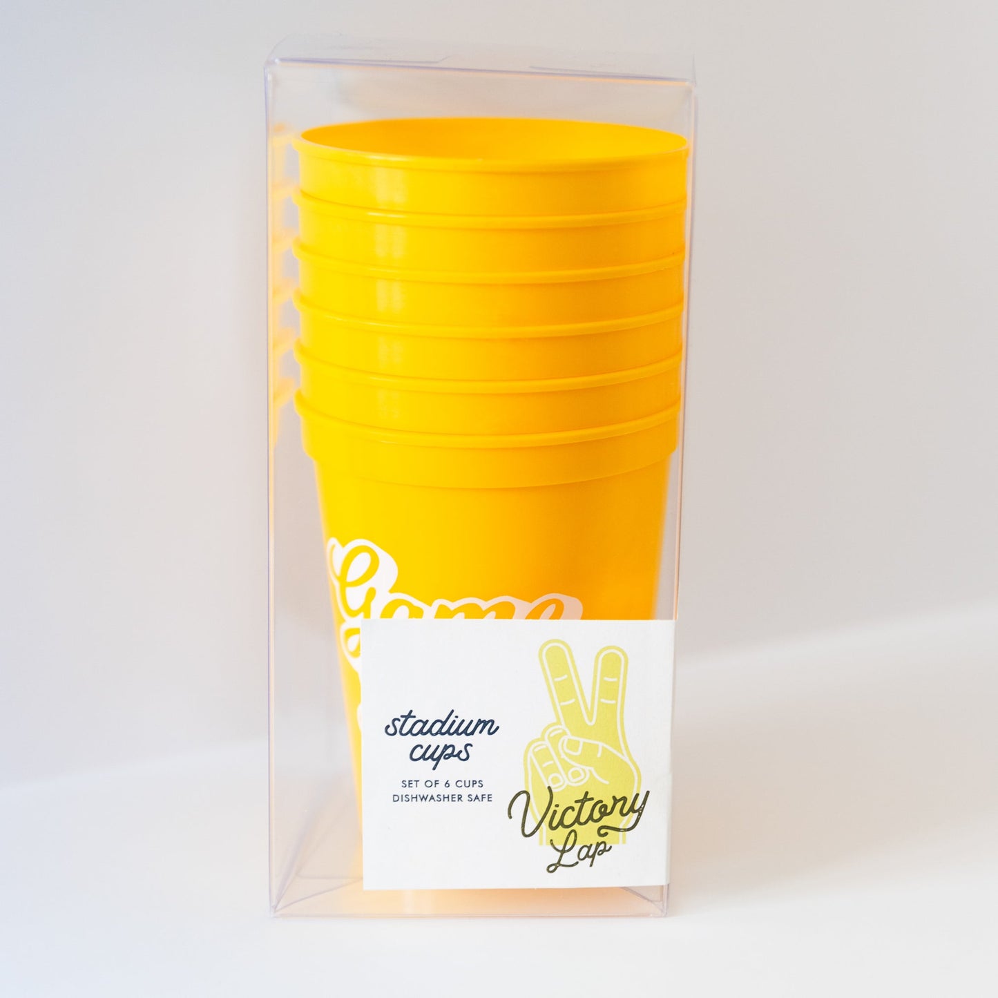 Game Day Cups - Yellow