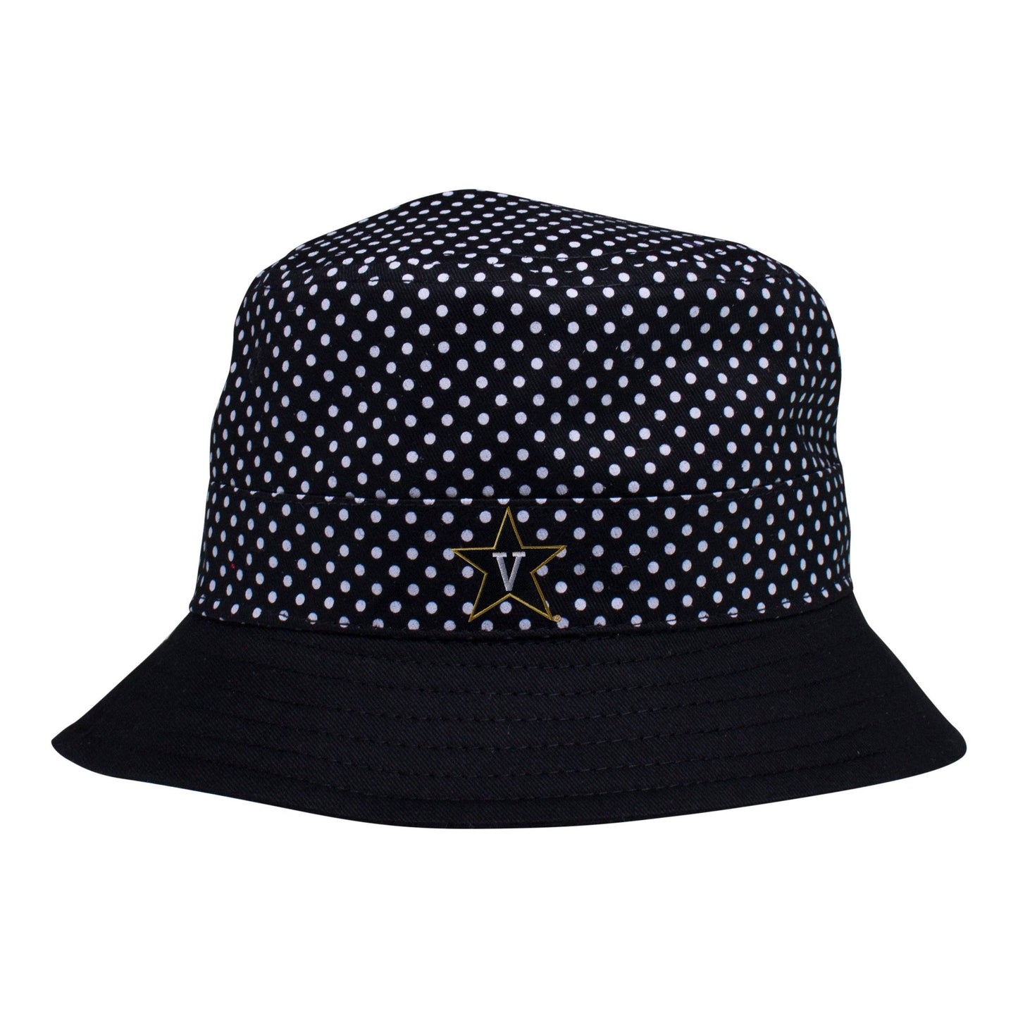Vanderbilt Pin Dot Bucket Hat