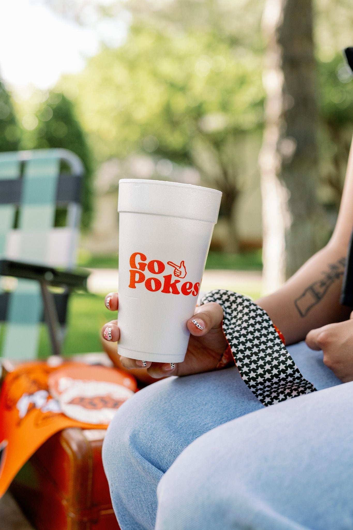 OSU Styrofoam Cups Set of 8 - 20 ounces