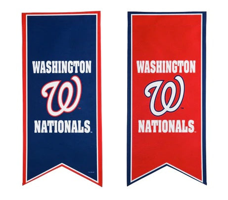 Washington Nationals 2 Sided Pennant Garden Flag