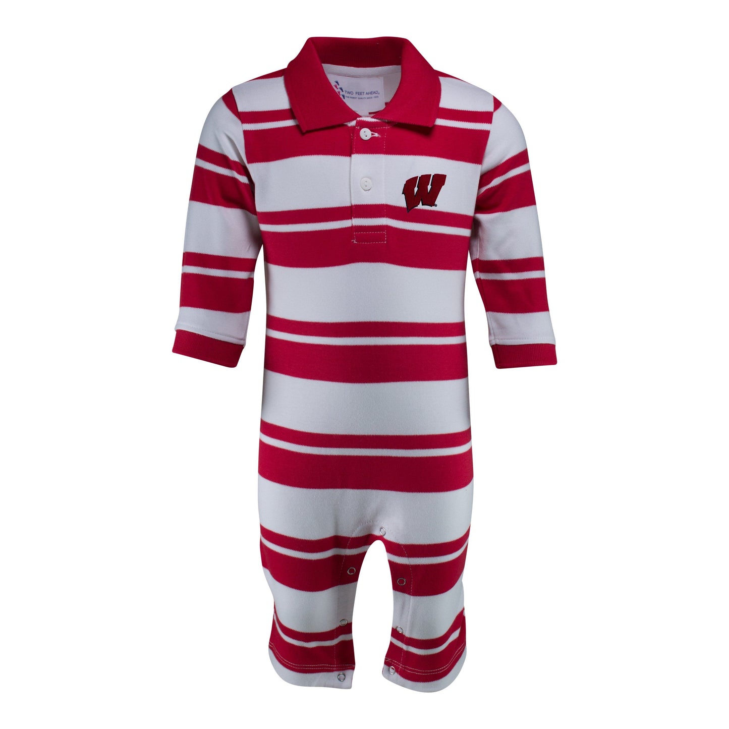 Wisconsin Rugby Long Leg Romper