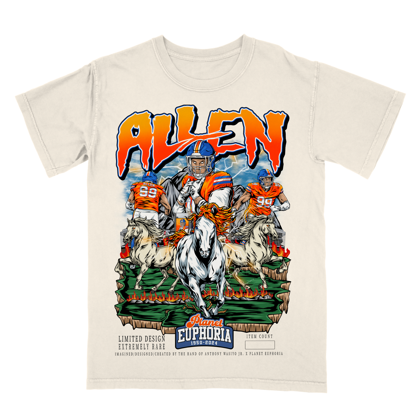 Zach Allen Limited Edition Graphic T-Shirt