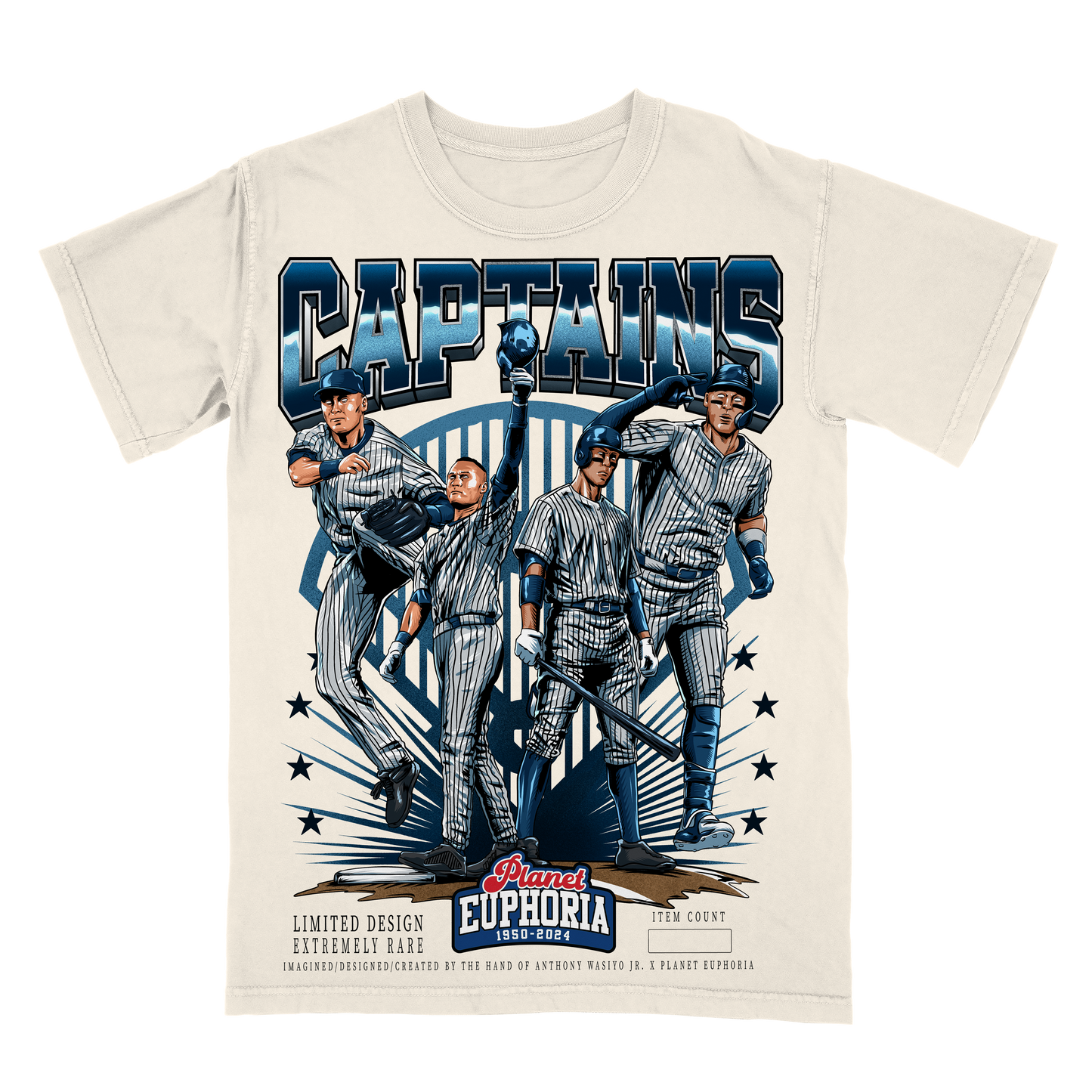 Youth Captains Judge X Jeter Limited Edition MLB Player Graphic T-Shirt