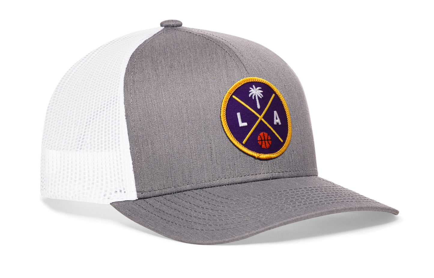 Los Angeles Trucker Hat | LA X Basketball Snapback