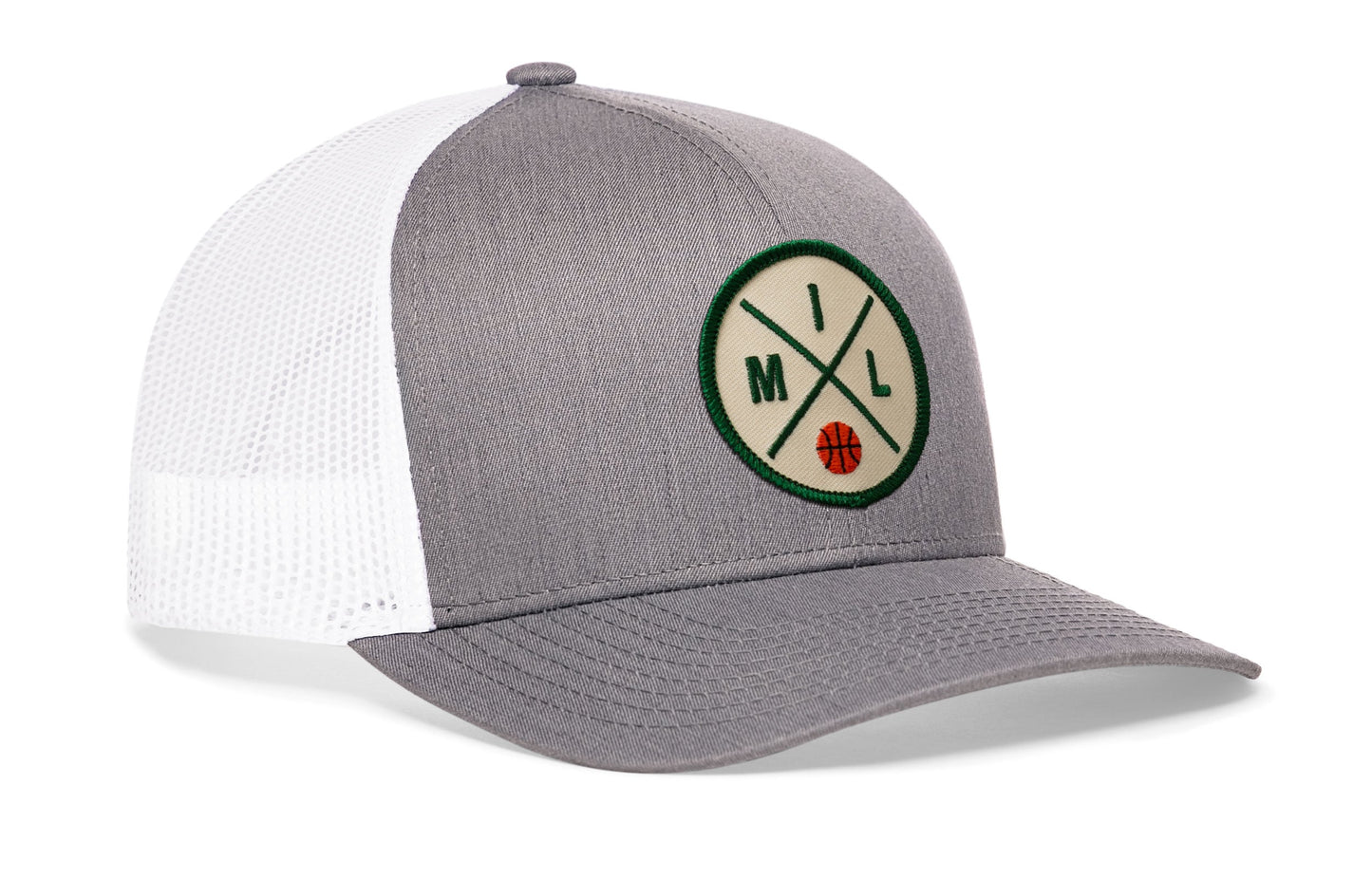 Milwaukee Trucker Hat | MIL X Basketball Snapback