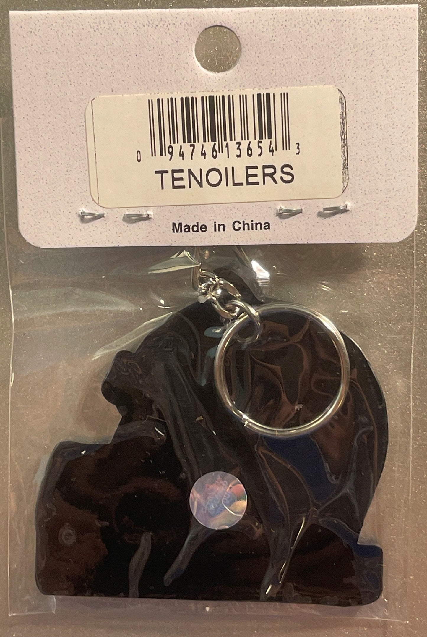 Vintage 1997 Tennessee Oilers NFL Helmet Keychain NOS Tag Express 🏈