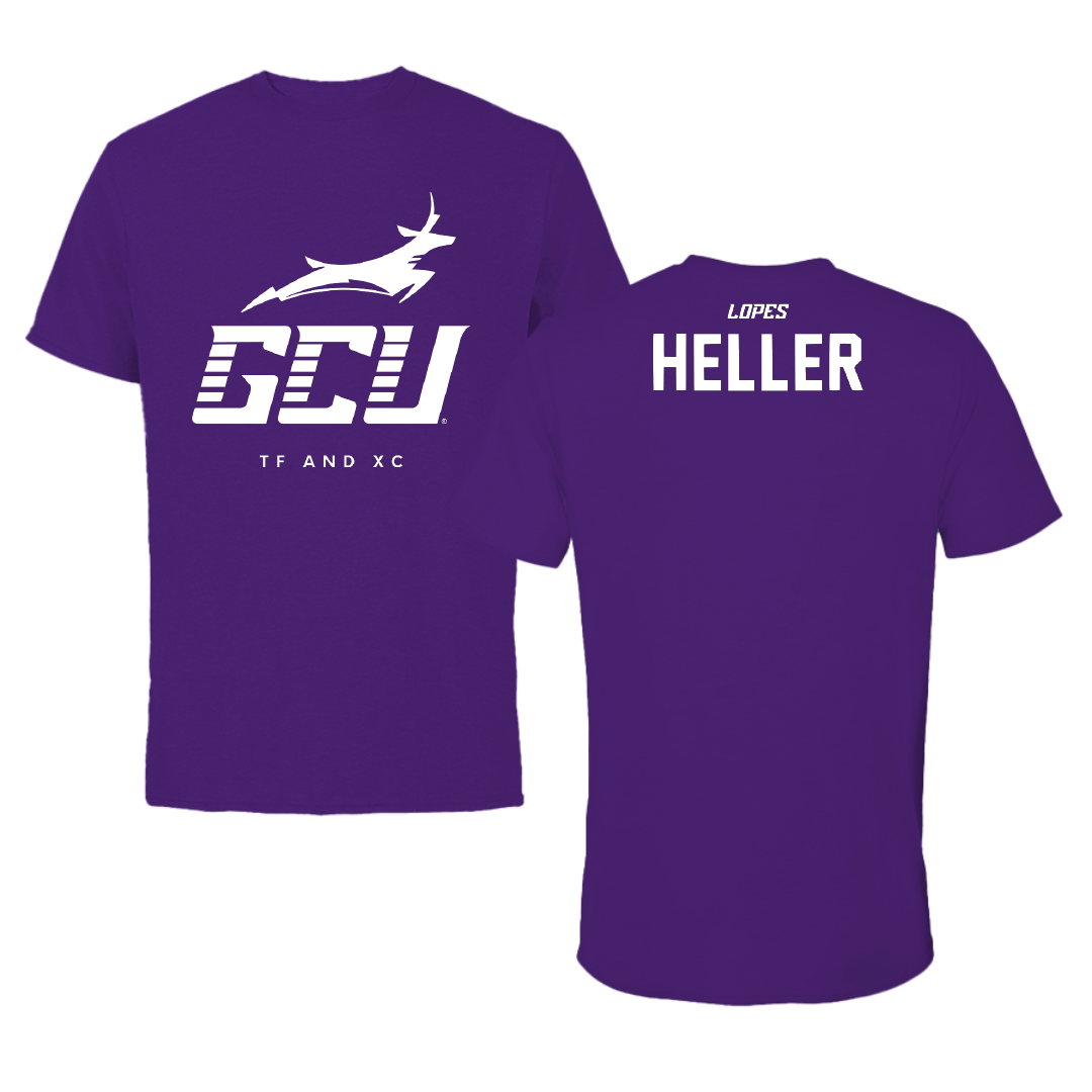Grand Canyon University TF and XC Team Purple Tee - Blake Heller