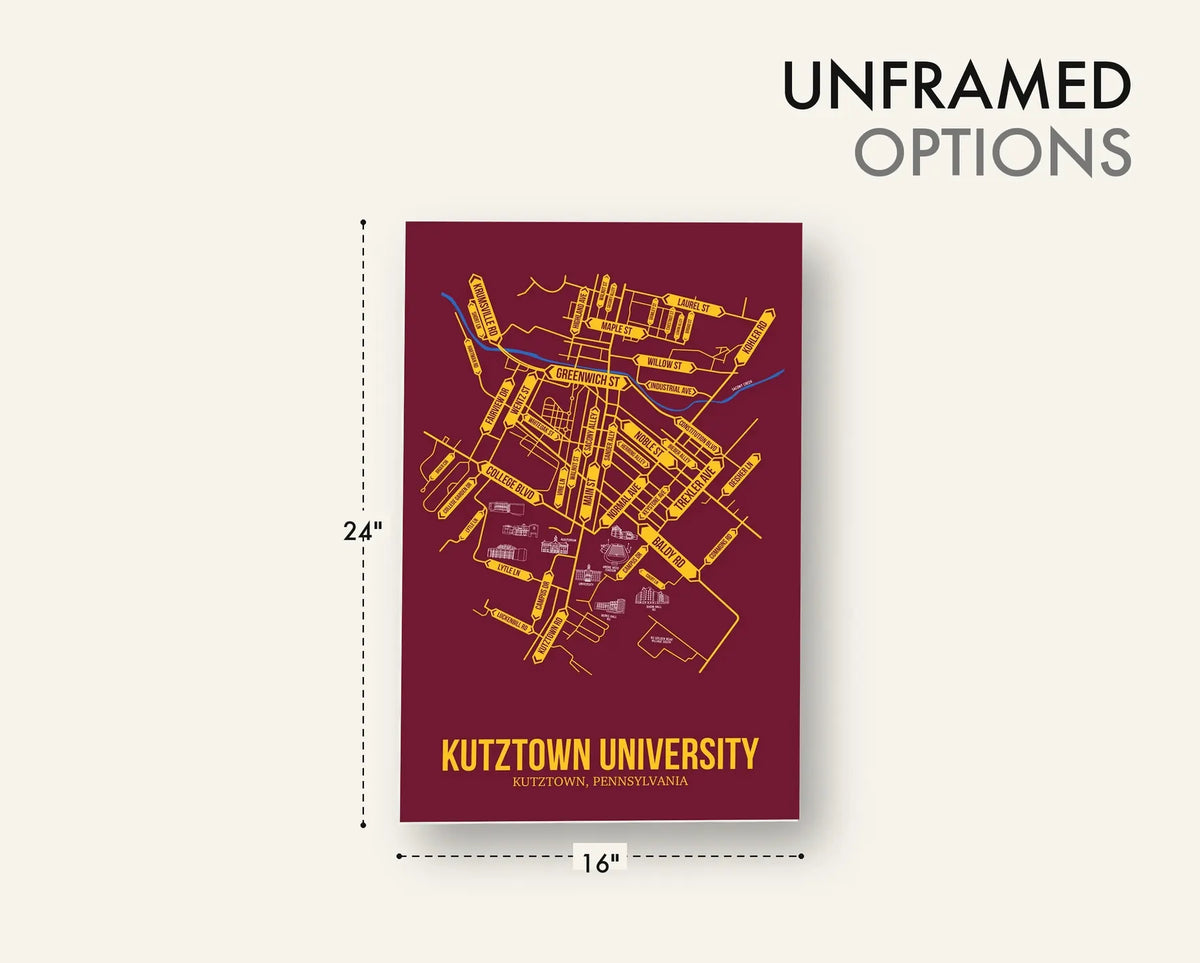 Kutztown, Pennsylvania street map