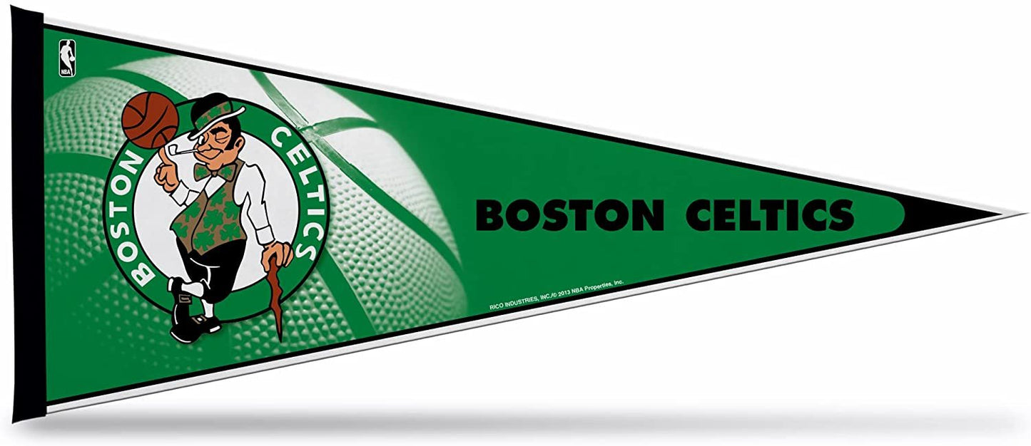 Boston Celtics Felt Pennant 12x30 Basketball