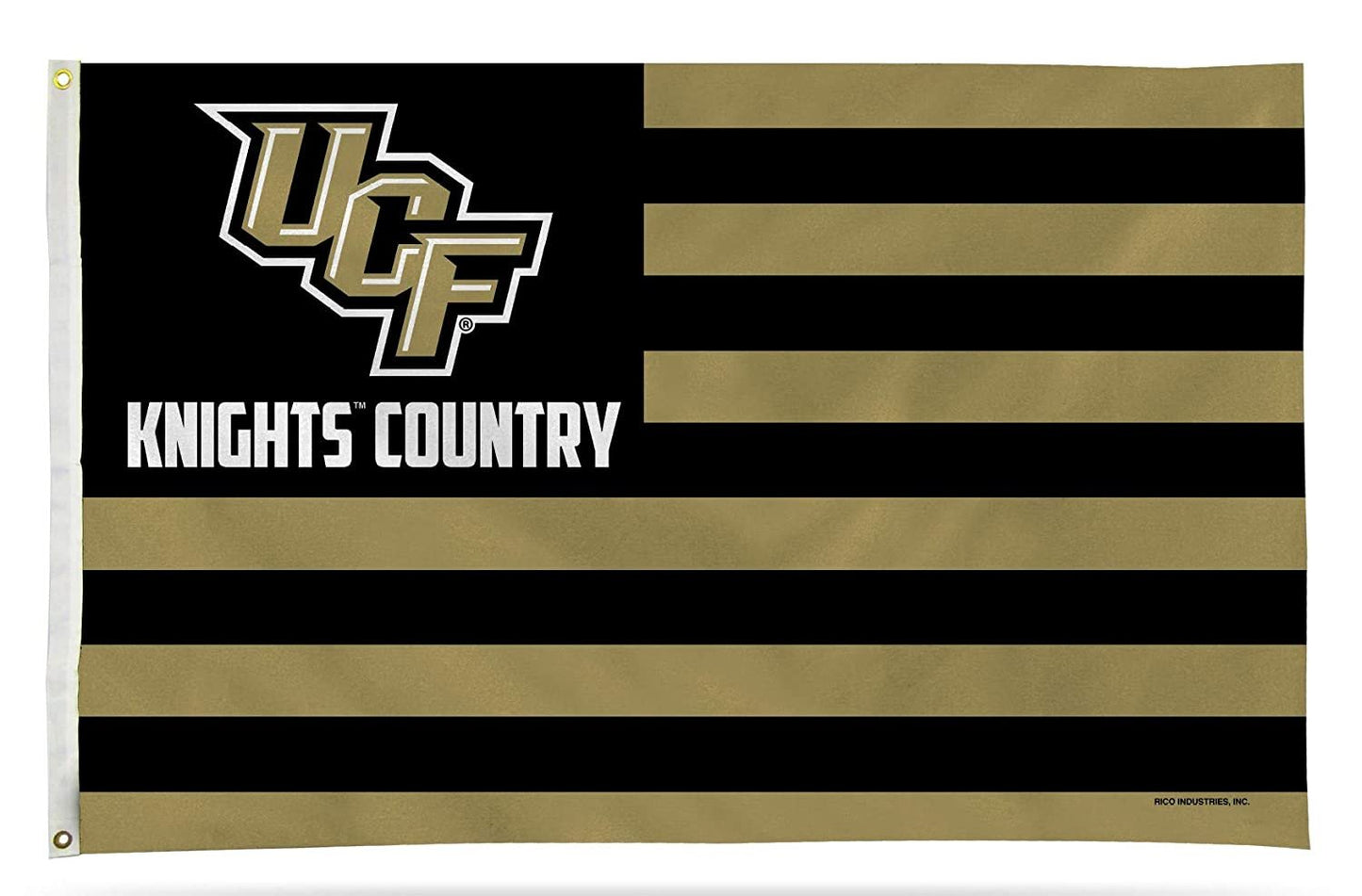 University of Central Florida UCF Knights Premium 3x5 Feet Flag Banner, Country Design, Metal Grommets, Outdoor Use, Single Sided