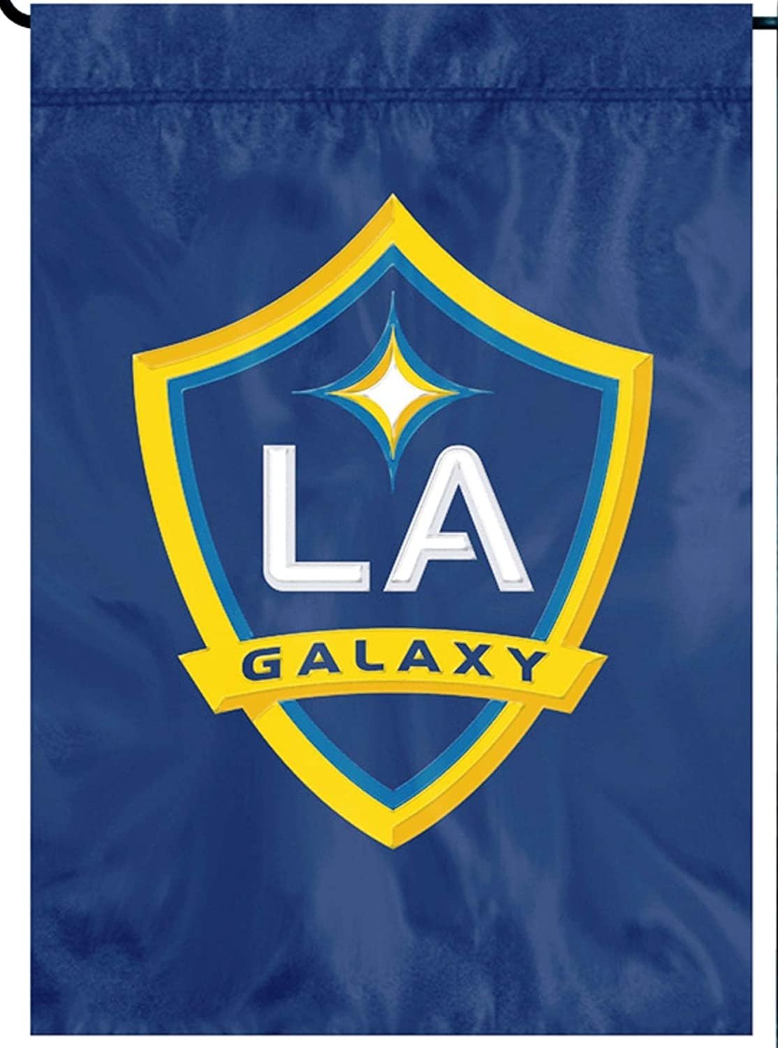Los Angeles Galaxy LA Premium Garden Flag Applique & Embroidered Banner Soccer
