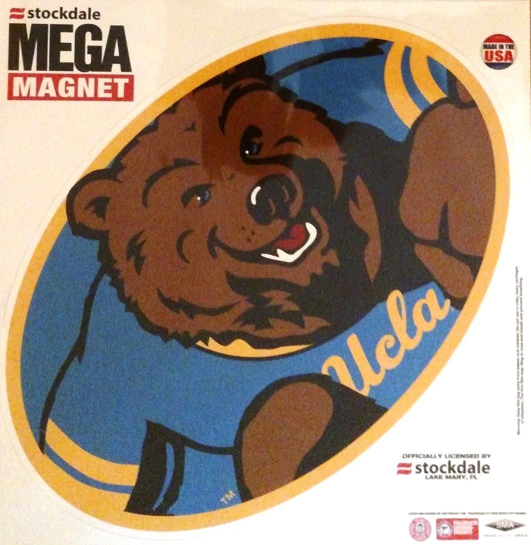 UCLA Bruins MEGA Logo Design 12" Magnet Heavy Duty Auto Home University of California