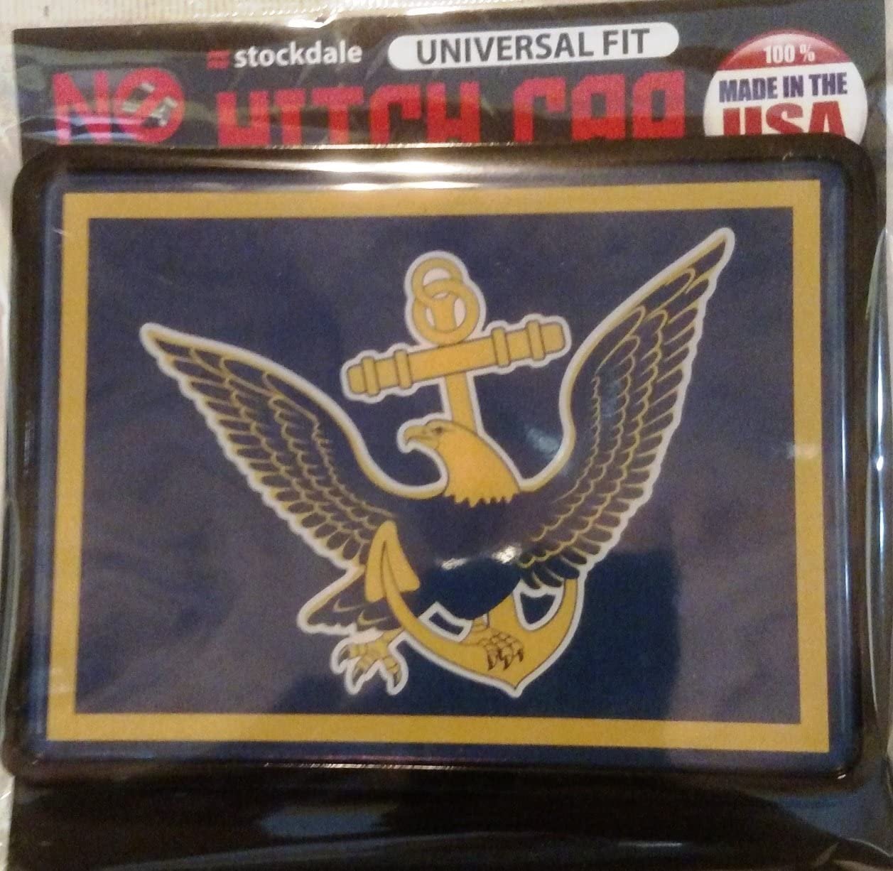 Navy Universal Bumper Trailer Auto Hitch Cover United State Military US