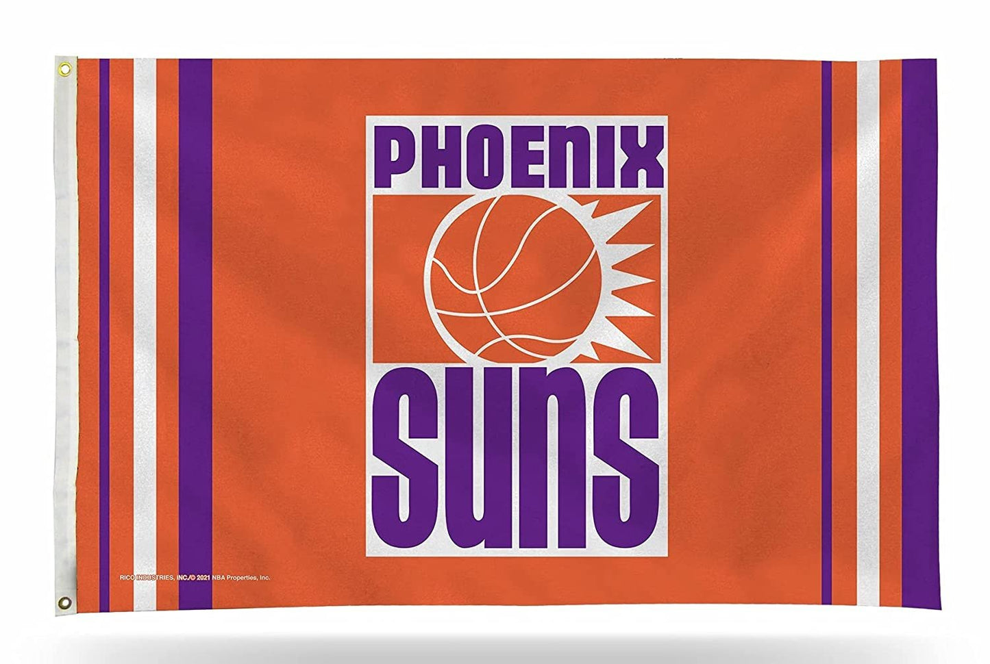 Phoenix Suns Flag Banner 3x5 Retro Design Premium with Metal Grommets Outdoor House Basketball