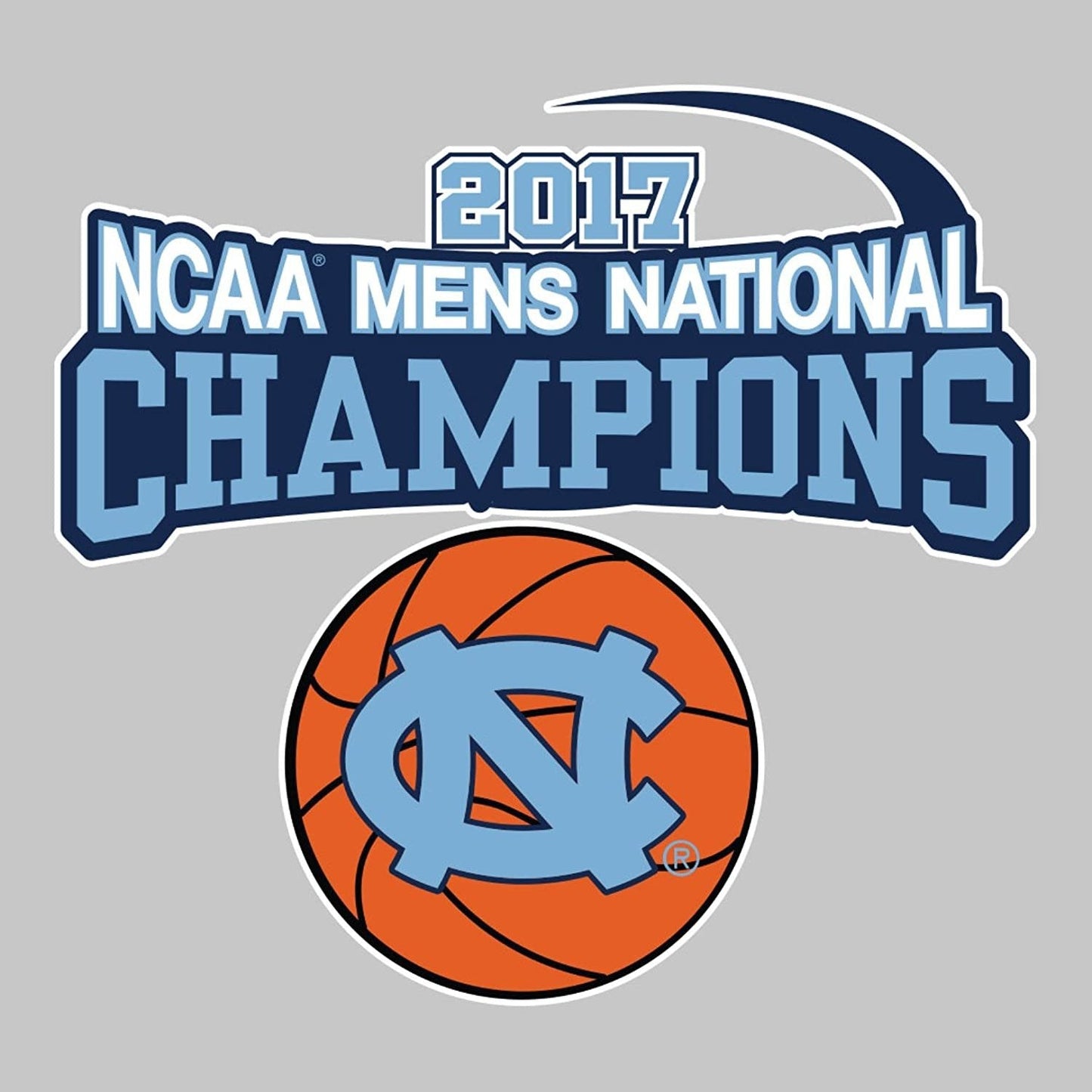 North Carolina Tar Heels 2017 Champions Decal SD53843 Auto Home Window Flat University of
