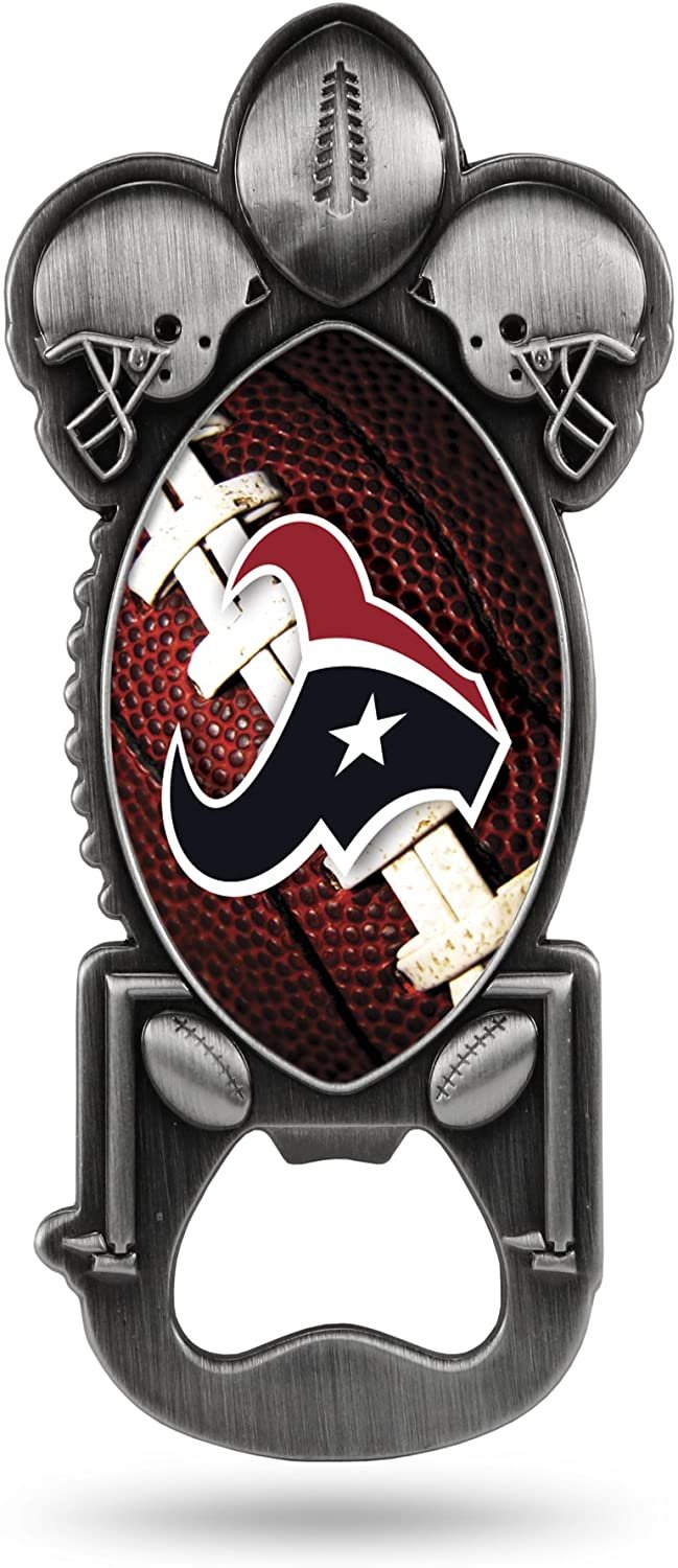Houston Texans Magnetic Metal Bottle Opener Party Starter