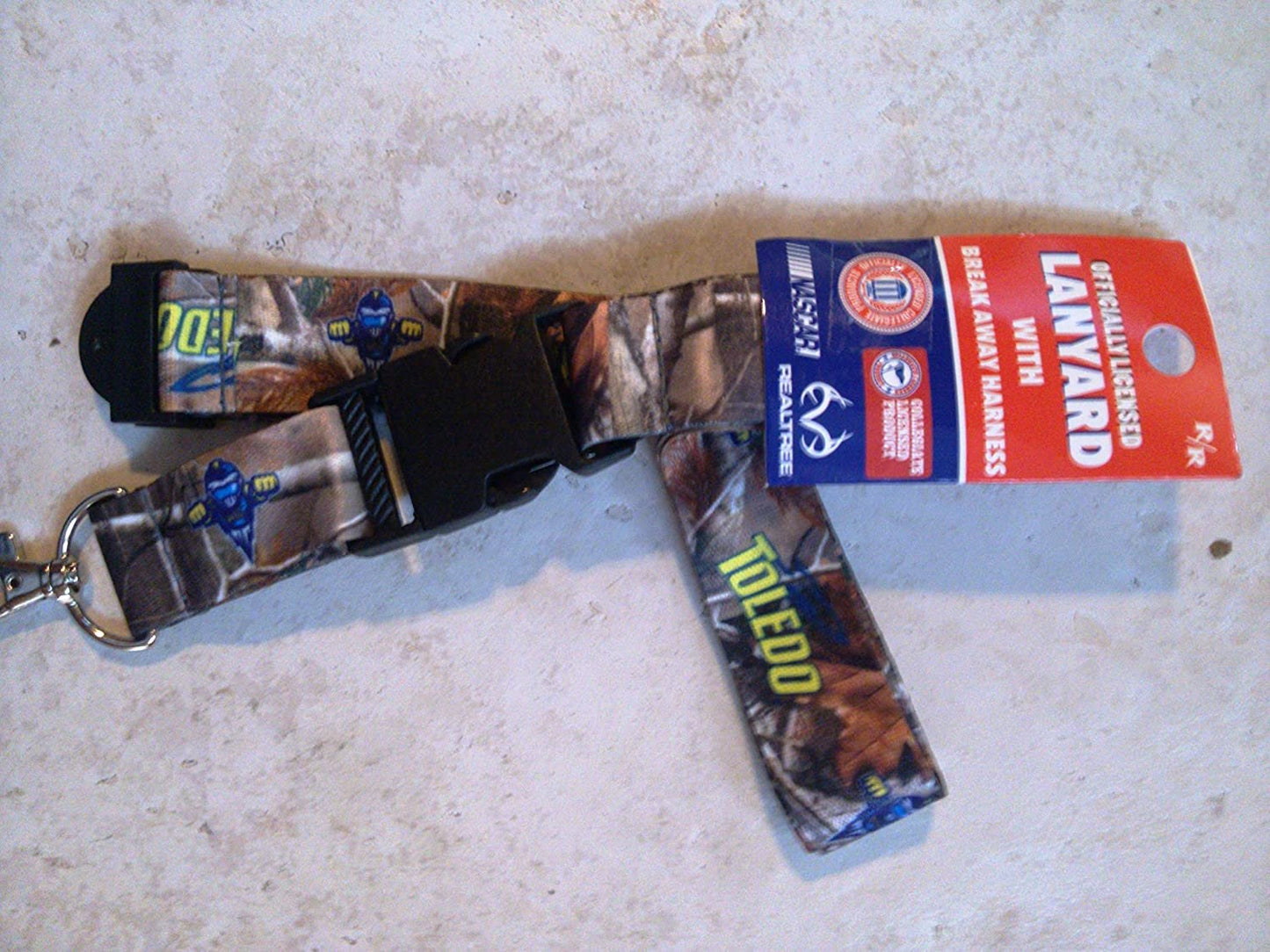 Toledo University Rockets Camo Lanyard Keychain Double Sided Breakaway Safety Design Adult 18 Inch