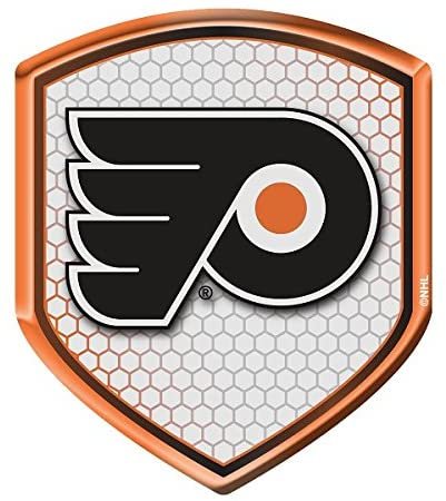 Philadelphia Flyers High Intensity Reflector Shield Shape 2.5x3.5 Inch