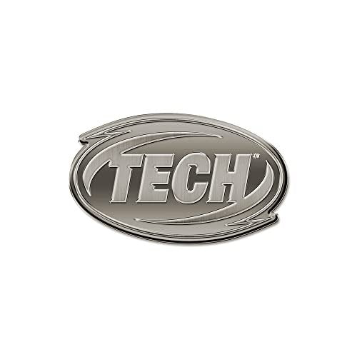 Arkansas Tech University Wonder Boys Solid Metal Auto Emblem, Antique Nickel Finish, Raised, Die Cut, 3.5 Inch, Adhesive Tape Backing