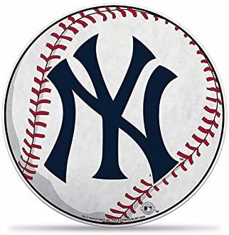 New York Yankees 18 Inch Pennant Soft Felt Shape Cut Baseball Shape Logo