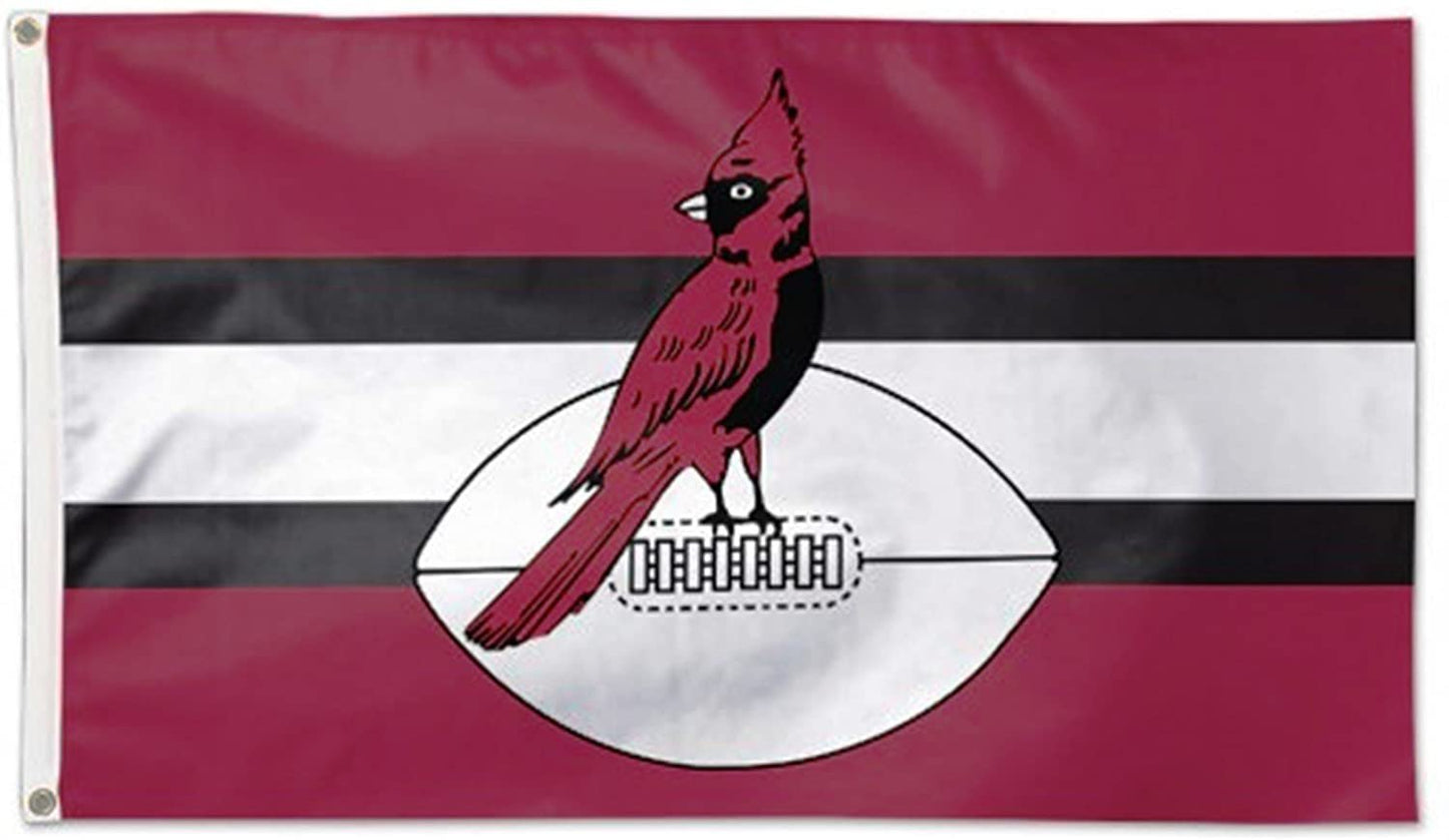Arizona Cardinals Premium 3x5 Feet Flag Banner, Retro Logo, Metal Grommets, Outdoor Indoor, Single Sided