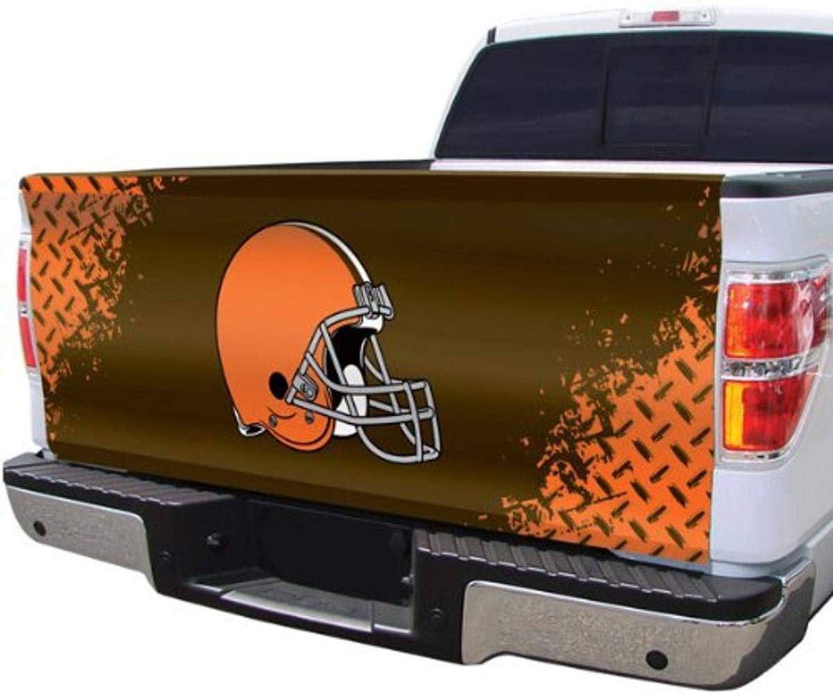 Cleveland Browns Premium Tailgate Cover Truck Decal, Full Color Auto