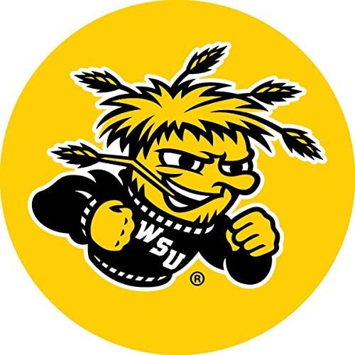 Wichita State University Shockers 4 Inch Round Decal Vinyl Auto Home Window Glass