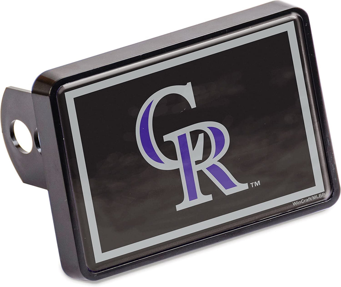 Colorado Rockies Universal Fit Hitch Cover Color Bumper Trailer Auto Cap Baseball