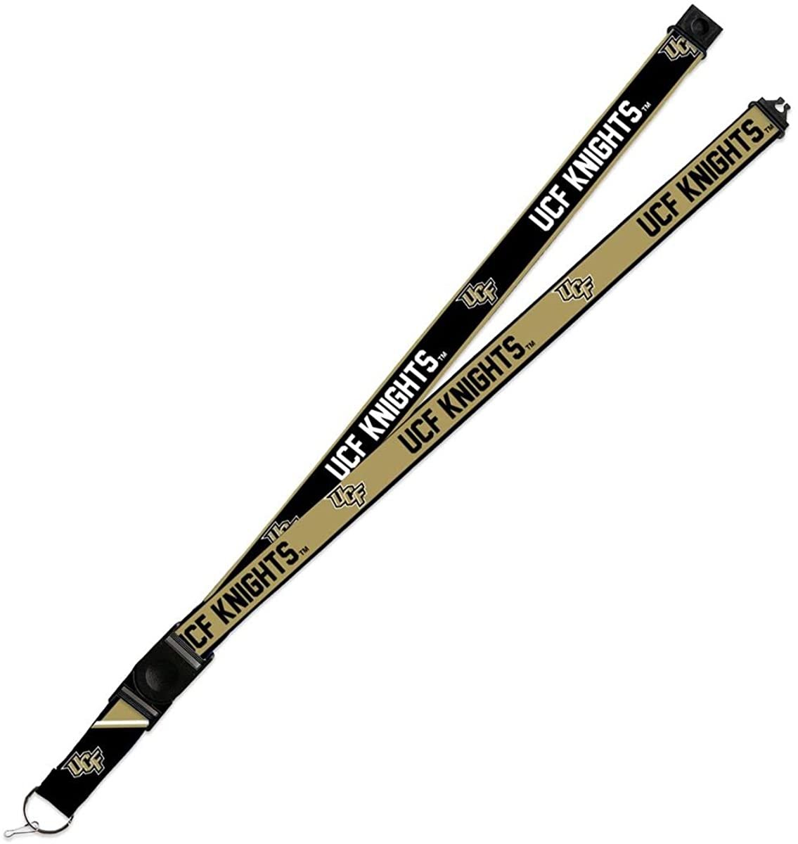 University of Central Florida Knights UCF Lanyard Keychain 2-sided Breakaway Clip