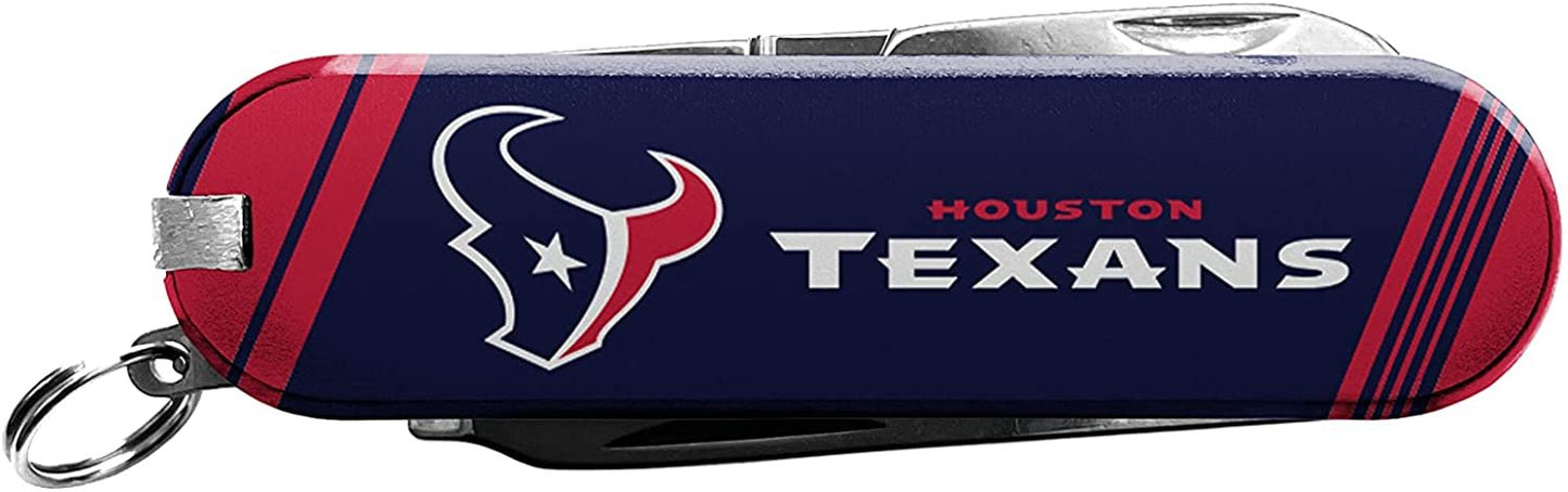 Houston Texans Premium 7-Piece Multi Tool, Essential Pocket Utility Knife
