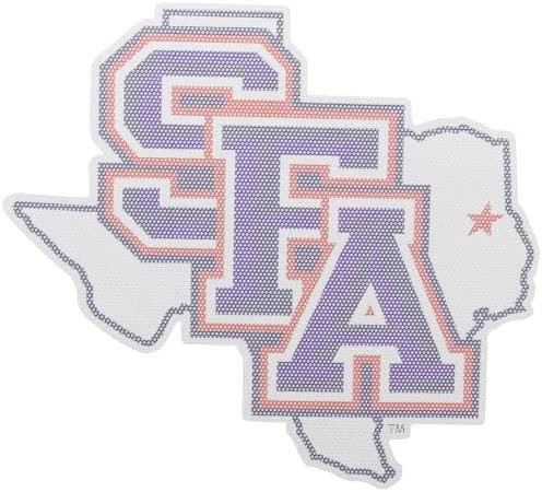 Stephen F Austin State University Lumberjacks 8 Inch Perforated Auto Window Film Decal One-Way Vision Exterior Application