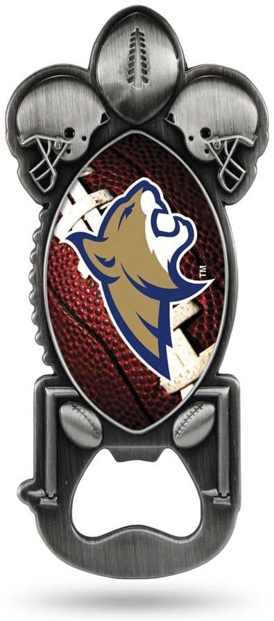 Montana State University Bobcats Party Starter Bottle Opener, Pewter